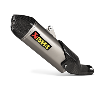 Ducati Desert X 2022-2024 Akrapovic Egzoz Slip-On Titanyum S-D9SO19-HJAT