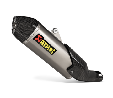Ducati Desert X 2022-2024 Akrapovic Egzoz Slip-On Titanyum S-D9SO19-HJAT