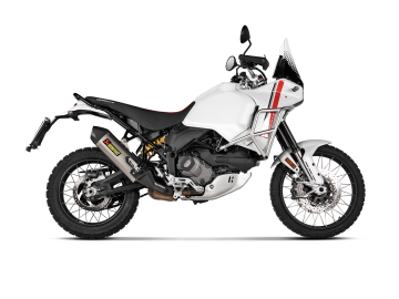 Ducati Desert X 2022-2024 Akrapovic Egzoz Slip-On Titanyum S-D9SO19-HJAT