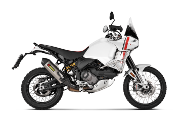 Ducati Desert X 2022-2024 Akrapovic Egzoz Slip-On Titanyum S-D9SO19-HJAT