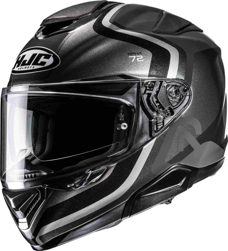 HJC RPHA 72 Ernem Kapalı Kask Siyah/Gümüş