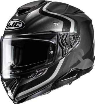 HJC RPHA 72 Ernem Kapalı Kask Siyah/Gümüş