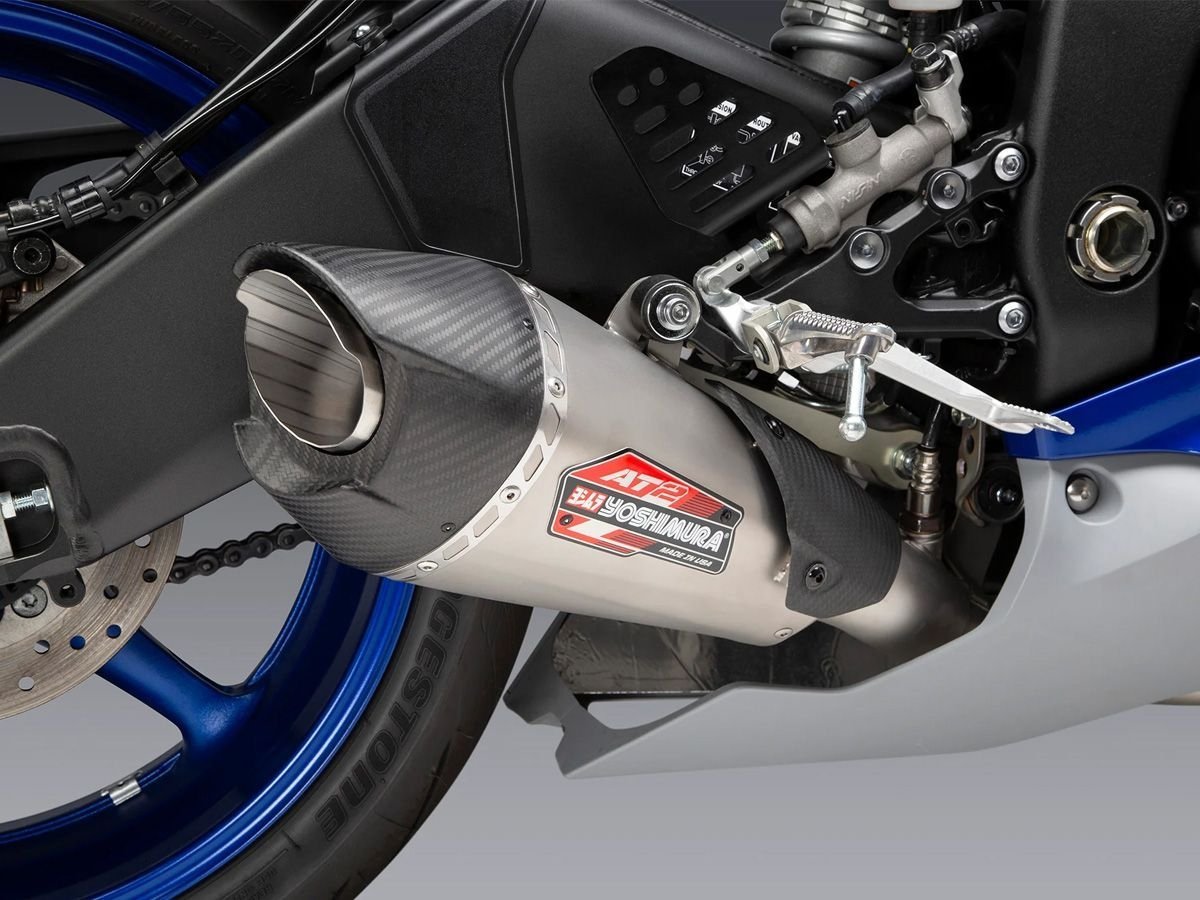 Yamaha Yzf R6 2006-2020 Yoshimura AT2 Paslanmaz Çelik Tüp Egzoz