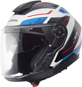 Schuberth J2 Sigma Jet Kask Beyaz/Mavi