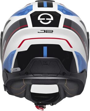 Schuberth J2 Sigma Jet Kask Beyaz/Mavi