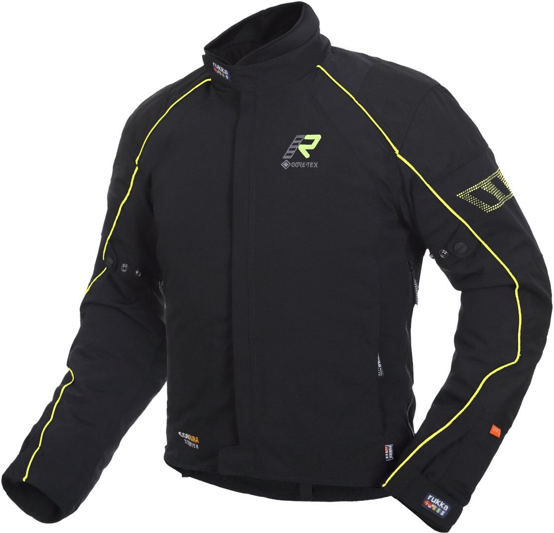 Rukka Comfo-R Gore-Tex Motosiklet Tekstil Mont Siyah-Sarı