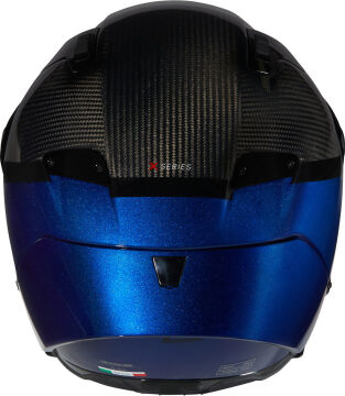 Nolan X-804 RS Ultra Carbon Blocco Kask Mavi-Kırmızı