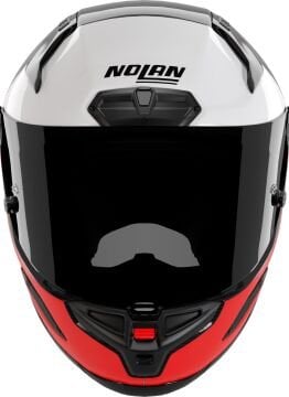 Nolan X-804 RS Ultra Carbon Blocco Kask Gri-Kırmızı
