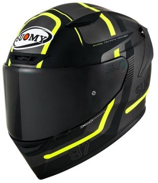Suomy Track-1 Ninety Seven Kask Siyah/Sarı