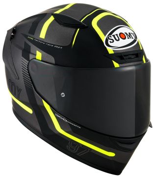 Suomy Track-1 Ninety Seven Kask Siyah/Sarı