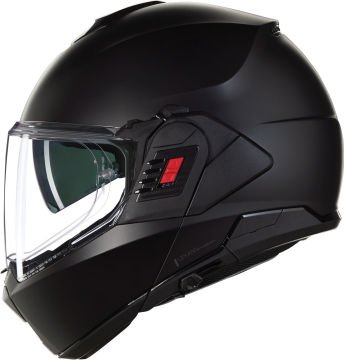 Nolan N120-1 Classico N-Com Çenesi Arkaya Açılır Kask Mat Siyah