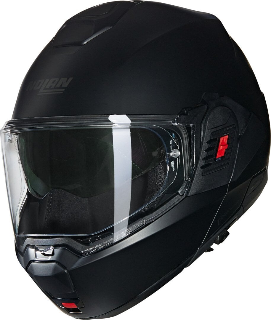 Nolan N120-1 Classico N-Com Çenesi Arkaya Açılır Kask Mat Siyah