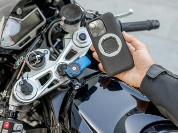 Quad Lock Motosiklet Telefon Tutucu Direksiyon Bağlantı
