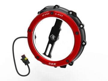 DBK BMW M 1000 R / RR S1000RR 2021-2025 EVO LED Şeffaf Debriyaj Kapağı