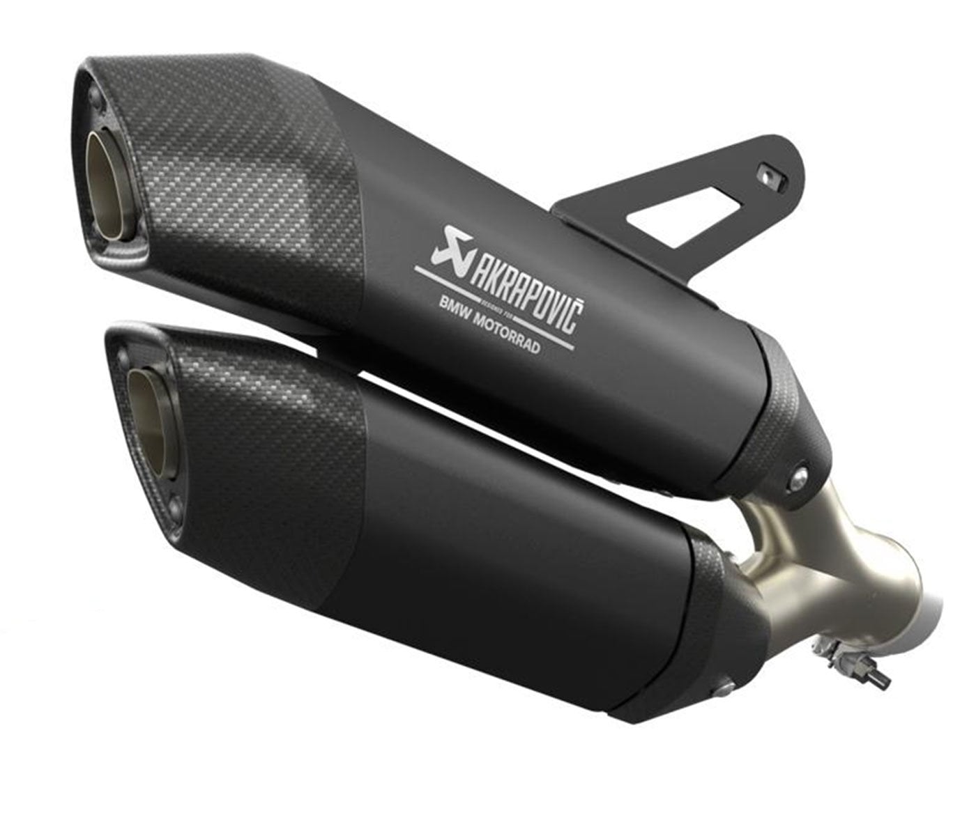 BMW R1300GS 2023-2026 Akrapovic Egzoz Siyah Titanyum