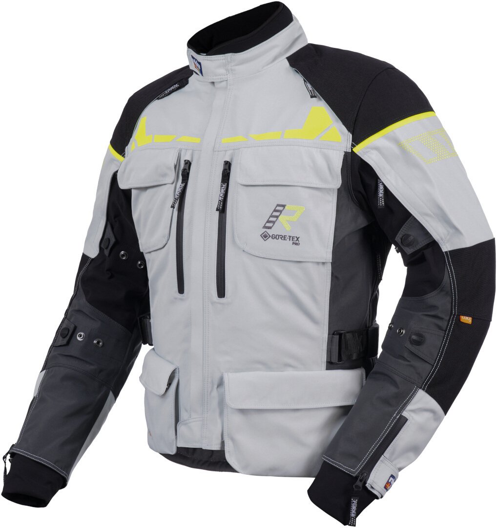 Rukka Ecuado-R Gore-Tex Motosiklet Tekstil Mont Gri-Sarı