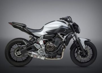 Yamaha MT-07 Yoshimura R-77 Paslanmaz Çelik Karbon Kapak Komple Egzoz 2015-2017