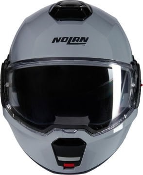 Nolan N120-1 Classico N-Com Çenesi Arkaya Açılır Kask Gri