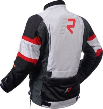 Rukka Madagasca-R Gore-Tex Motosiklet Tekstil Mont Gri-Kırmızı