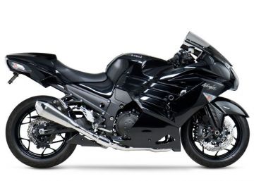 Kawasaki Zx14r R55 Komple Sistem Çelik Tüp Egzoz 2012-2014
