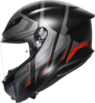 AGV K6 S Karve Kask Mat Gri-Siyah
