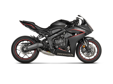 Honda CB650R/CBR650R E-Clutch 2024-2025 Akrapovic Egzoz Full Sistem Titanyum