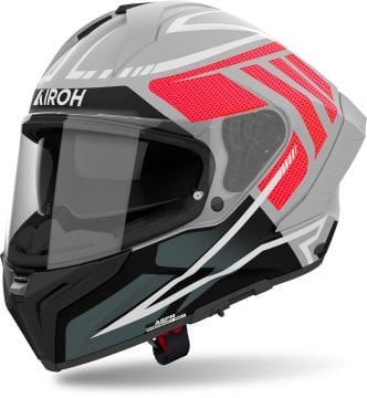Airoh Matryx Rider Kask Mat Siyah/Gri