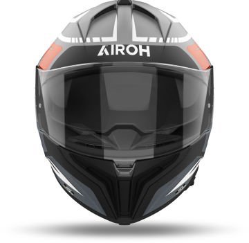 Airoh Matryx Rider Kask Mat Siyah/Gri