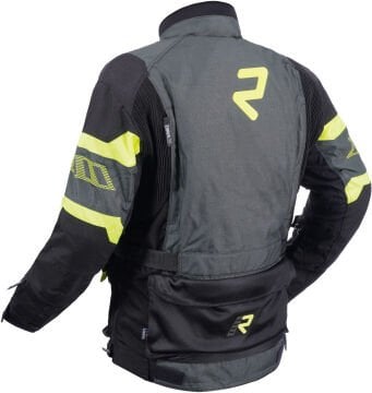 Rukka Madagasca-R Gore-Tex Motosiklet Tekstil Mont Antrasit-Sarı