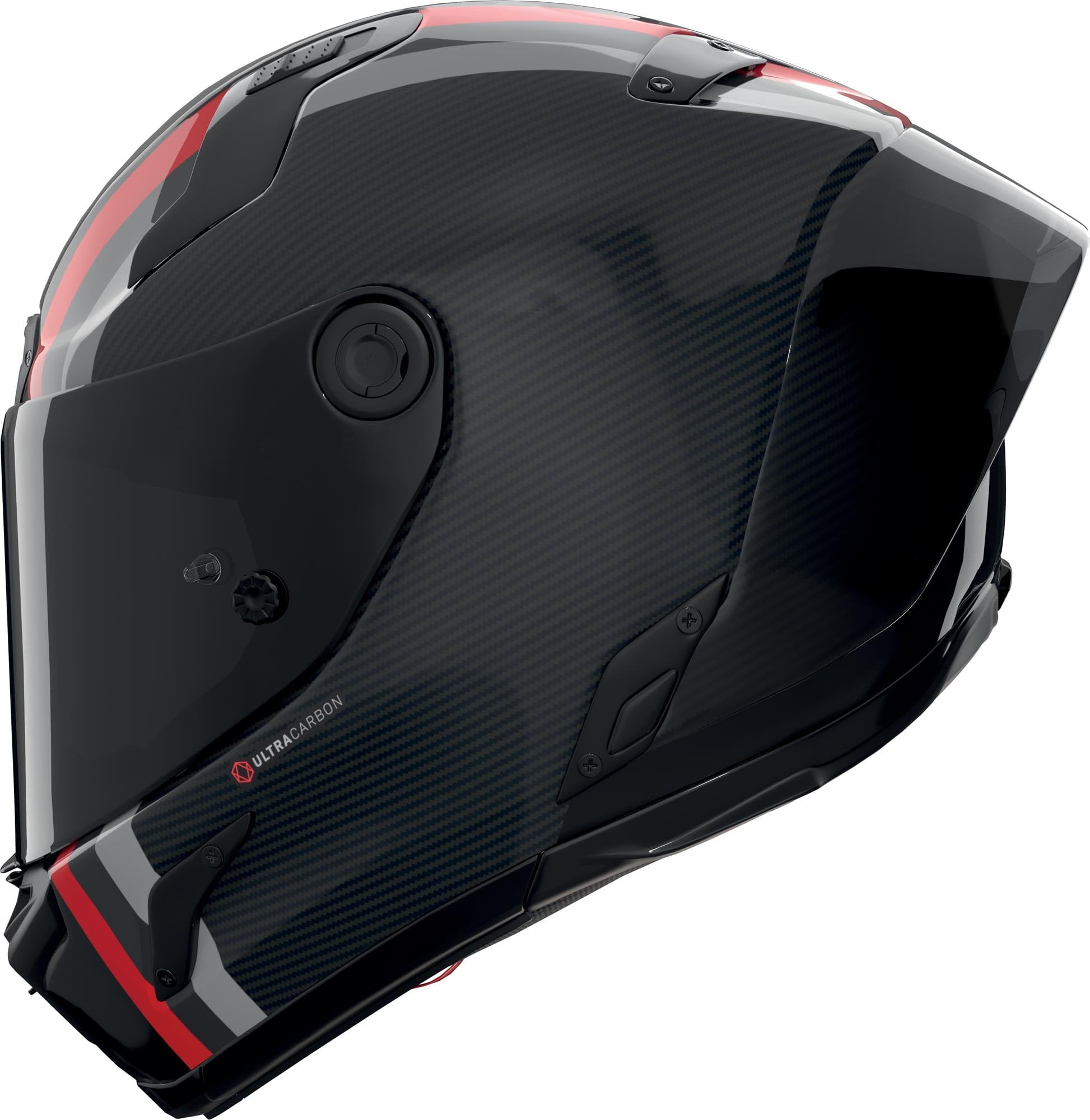 Nolan X-804 RS Ultra Carbon Gemini Kask Kırmızı-Siyah