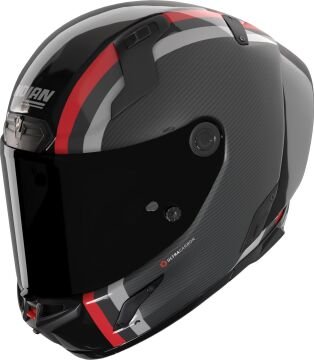 Nolan X-804 RS Ultra Carbon Gemini Kask Kırmızı-Siyah