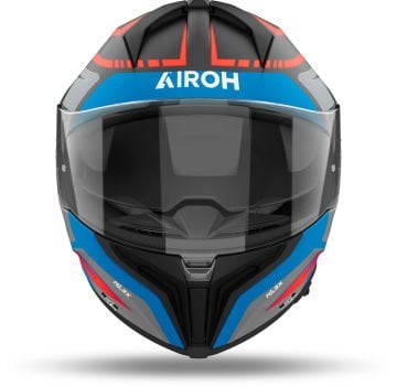 Airoh Matryx Rider Kask Mat Mavi/Kırmızı