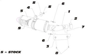 Kawasaki Ninja 250r Karbon Tüp Egzoz 2008-2012