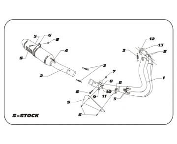 Kawasaki Zx6R 636r 2013 R-77 Yoshimura Full Sistem Karbon Egzoz