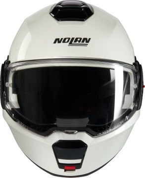 Nolan N120-1 Classico Nobile N-Com Çene Arkaya Açılır Kask Beyaz