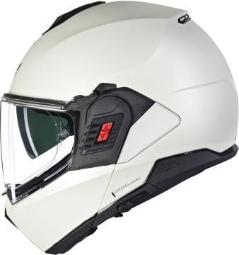 Nolan N120-1 Classico Nobile N-Com Çene Arkaya Açılır Kask Beyaz