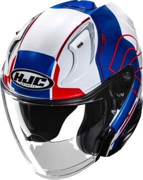 HJC RPHA 31 Dreen Açık Kask Beyaz-Mavi-Kırmızı