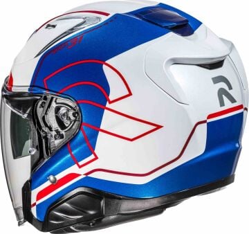HJC RPHA 31 Dreen Açık Kask Beyaz-Mavi-Kırmızı