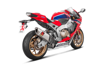Honda CBR1000RR/SP/SP2 2017-2019 Akrapovic Slip-On Line (Titanium)