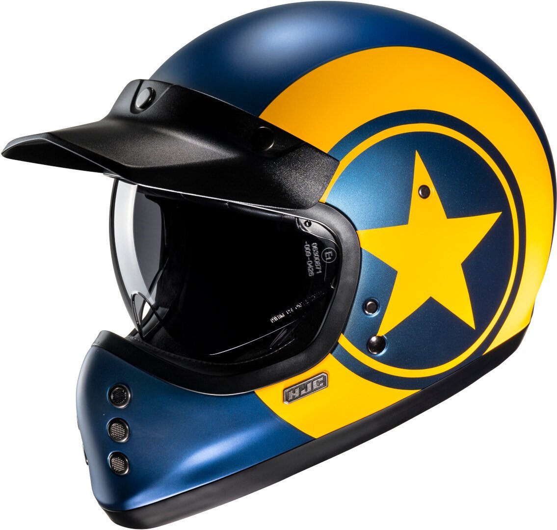 HJC V60 Nyx Kapalı Kask Sarı
