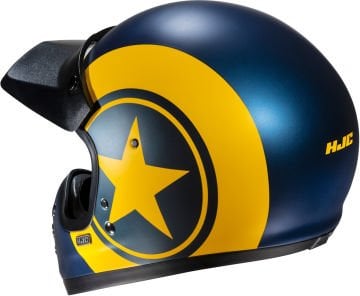 HJC V60 Nyx Kapalı Kask Sarı