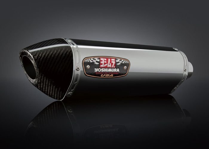 Kawasaki Zx6r 636 2013 R-77 Paslanmaz Çelik Yoshimura Slip-On Egzoz