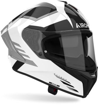 Airoh Matryx Thron Kask Beyaz/Gri