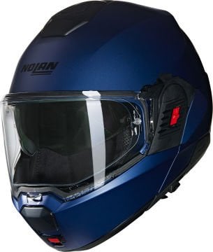 Nolan N120-1 Classico Nobile N-Com Çene Arkaya Açılır Kask Mavi