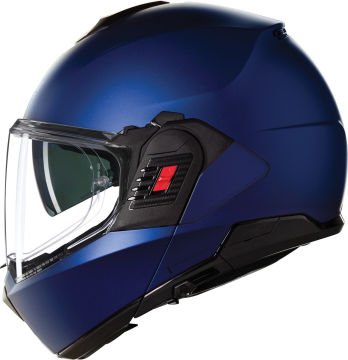 Nolan N120-1 Classico Nobile N-Com Çenesi Arkaya Açılır Kask Mavi