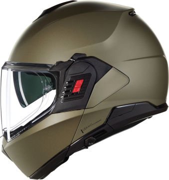 Nolan N120-1 Classico Nobile N-Com Çenesi Arkaya Açılır Kask Kahverengi