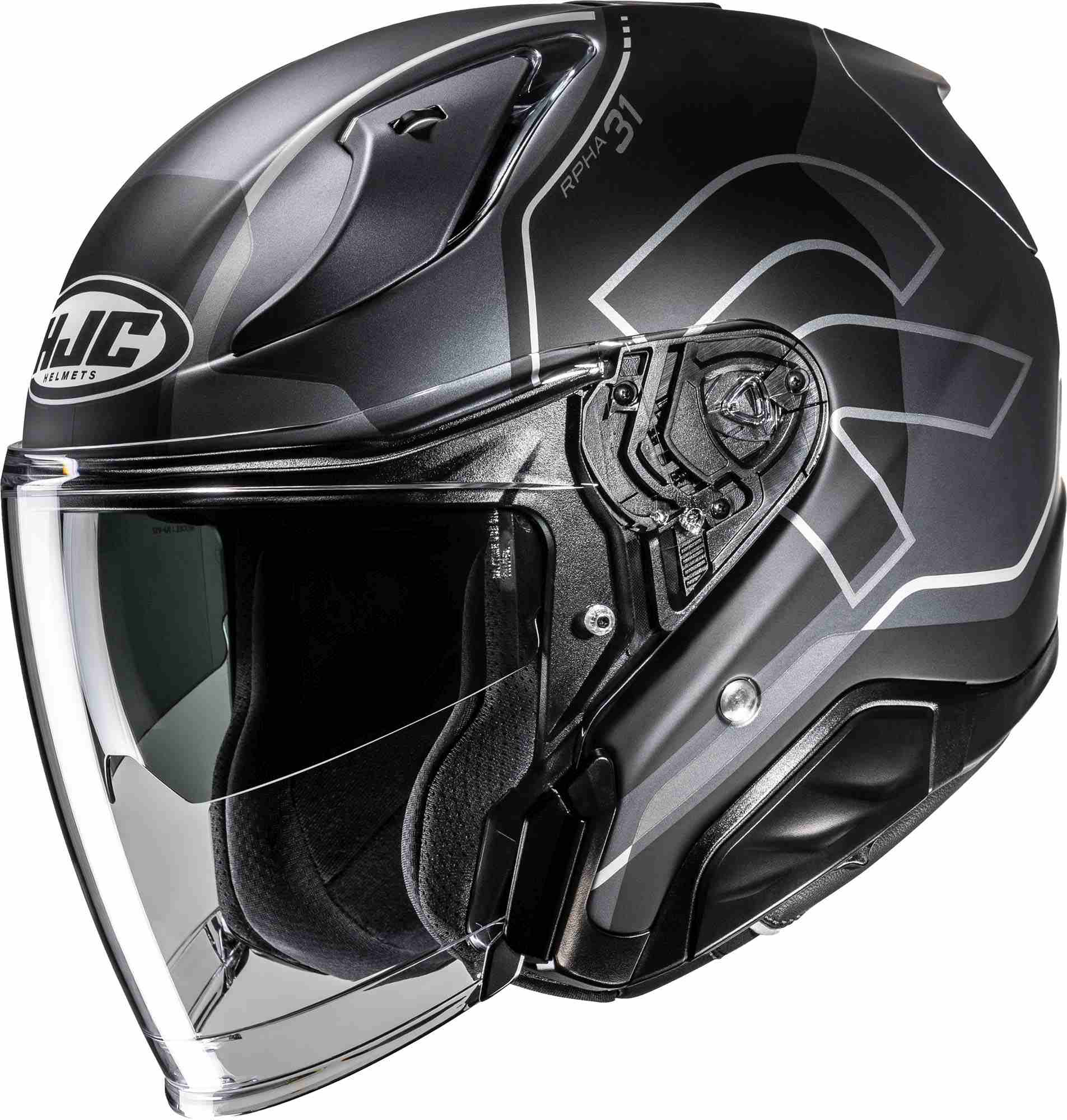 HJC RPHA 31 Dreen Açık Kask Siyah-Gri-Beyaz