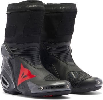 Dainese Axial 2 Air Delikli Deri Motosiklet Botu Siyah