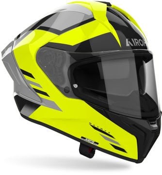 Airoh Matryx Thron Kask Sarı/Gri