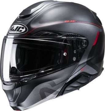 HJC RPHA 91 Combust Kask Siyah-Kırmızı